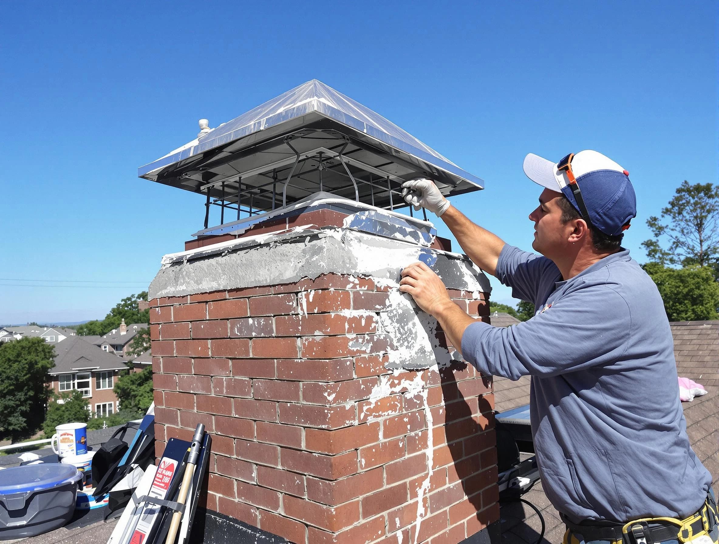 Chimney Crown Services service in Commerce City, CO